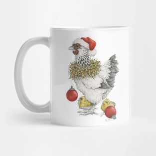 Christmas Chicken Mug